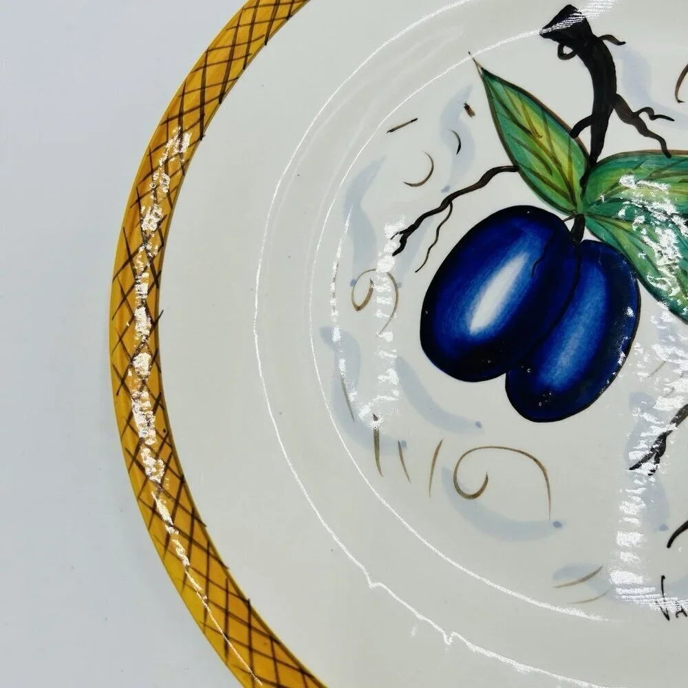 Bella Casa Fruta by Ganz Plum Motif 11